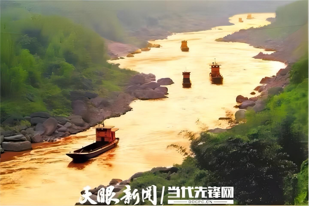 赤水河(遵义赤水段)黄金水道。 丁福秋 摄.jpg